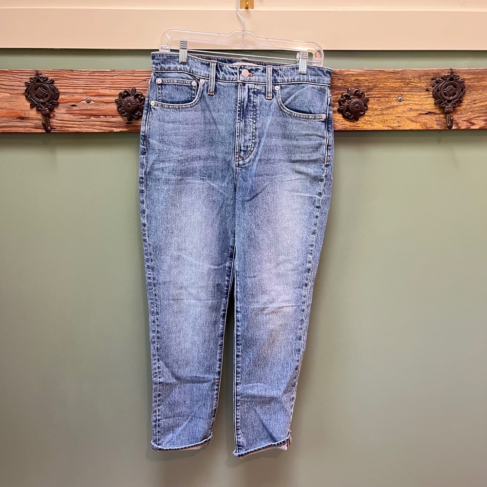 Madewell High Rise Women Jeans - Light Blue